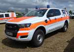 =Ford Ranger vom DRK Bereitschaft OSTERHOLZ-SCHARMBECK, abgestellt auf dem Besucherparkplatz der Rettmobil 2019 in Fulda, 05-2019