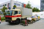 DRK OV Raunheim/Kelsterbach Mercedes Benz LKW am 25.09.22 beim Tag der offenen Tür