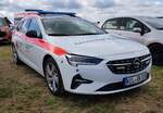 =Opel Insignia vom DRK KV KEHL steht auf dem Parkplatz der RettMobil im Mai 2022