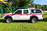 DRK Wasserwacht Ford Ranger am 16.09.23 bei der Polizeischau in Bad Soden Salmünster