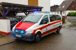 DRK Kreisverband Dieburg Mercedes Benz Vito MTW am 28.10.23 bei einer Feuerwehrübung