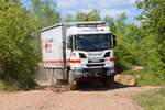 Rettmobil Offroad Parkour mit DRK Scania 460R XT am 17.05.25