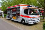 DRK OV Trebur Mercedes Benz Atego 822D GW-Rett (Rotkreuz Gerau 16/59) am 18.05.25 beim Jubiläum der DRK Wallerstädten