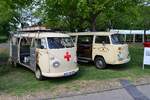 DRK VW Bulli T1 und T2 Oldtimer beim 80 Jahre DRK OV Wallerstädten am 18.05.25