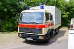 DRK Groß Gerau Mercedes Benz LKW am 18.05.25 beim Jubiläum der DRK Wallerstädten