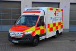 DRK Rettungsdienst Main Kinzig Kreis Mercedes Benz Sprinter RTW (DRK Main Kinzig 17-84-1) am 19.10.25 bei einen Fototermin. Danke für das tolle Shooting