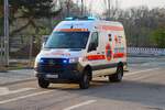 DRK Frankfurt Mercedes Benz Sprinter KTW (Rotkreuz Frankfurt 62/93-6) am 21.03.26 bei der FRARescueFusion