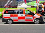 DRK Bezirksverband Frankfurt Mercedes Benz Vito NEF (Rotkreuz Frankfurt 30/82-01) am 25.04.26 in Frankfurt
