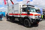 Mercedes Benz Unimog U4023 DRK Gel�nde RTW  am 08.05.26 in Fulda auf der Rettmobil