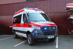 Mercedes Benz Sprinter N-KTW Kreisverband Marburg Gie�en (Rotkreuz Gie�en 5/93/11) am 30.05.26 beim Tag der offenen T�r der Berufsfeuerwehr Gie�en