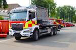 MAN TGS 26.470 WLF (Rotkreuz Gie�en 5/66-1) DRK Kreisverband Marburg-Gie�en am 30.05.26 beim Tag der offenen T�r der Berufsfeuerwehr Gie�en
