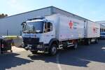 DRK Hanau Mercedes Benz Atego H�ngerzug am 07.06.26 beim Tag der offenen T�r der Feuerwehr