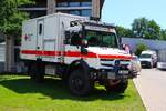 DRK Kreisverband Fulda Mercedes Benz Unimog U4023 am 20.06.26 auf dem Hessentag in Fulda