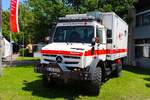 DRK Kreisverband Fulda Mercedes Benz Unimog U4023 am 20.06.26 auf dem Hessentag in Fulda