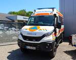 DRK Kreisverband Fulda IVECO Daily MTW (Rotkreuz Fulda 9/19-1)  am 20.06.26 auf dem Hessentag in Fulda