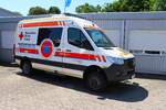 DRK Kreisverband Fulda Mercedes Benz Sprinter KTW (Rotkreuz Fula 10/93-1)  am 20.06.26 auf dem Hessentag in Fulda