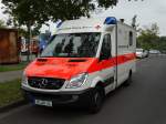 Mercedes Benz Sprinter des DRK am 13.09.14 in Neu-Isenburg beim Tag der Offenen Tür der Feuerwehr