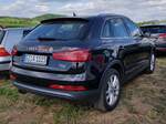 =Audi Q 3 der JOHANNITER RV MITTELHESSEN steht auf dem Parkplatz der RettMobil im Mai 2022