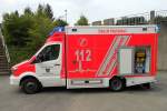 Rettungswagen (RTW) des kommunalen Rettungsdienst der Stadt Nettetal, auf Basis eines Mercedes-Benz Sprinter 519 CDI mit einem medizintechnischen Aus- und Aufbau durch die Firma Gute-Sonderfahrzeuge