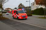 Feuerwehr Offenbach IVECO Daily NEF am 16.12.23 in Rumpenheim 