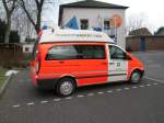 Florian Wesel 06/85-1 (WES-RD126)  Dieser Krankentransportwagen des Rettungsdienstes im Kreis Wesel ist an der Rettungswache Kamp-Lintfort stationiert.