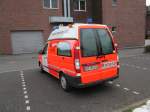 Florian Wesel 06/85-1 (WES-RD126)  Dieser Krankentransportwagen des Rettungsdienstes im Kreis Wesel ist an der Rettungswache Kamp-Lintfort stationiert.