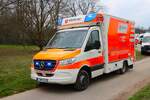 Malteser Mercedes Benz Sprinter RTW (Johannes Frankfurt 64/85/1) am 21.03.26 bei der FRARescueFusion
