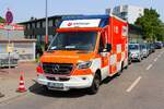 Mercedes Benz Sprinter RTW Malteser Frankfurt (Johannes Frankfurt 41/83-2) am 24.05.26 beim Tag der offenen T�r der Feuer- und Rettungswache 3 in Frankfurt Nied  
