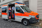 =MB Sprinter der Malteser Di�zese Fulda beim Rettungsdienst anl.