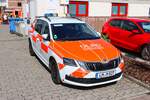 Malteser Gefahrenabwehr Kreis Limburg Weilburg Skoda Octavia KdoW OLRD Einsatzleitung Rettungsdienst am 23.08.26 in Limburg
