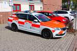 Malteser Gefahrenabwehr Kreis Limburg Weilburg Skoda Octavia KdoW OLRD Einsatzleitung Rettungsdienst am 23.08.26 in Limburg
