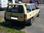 Heckansicht eines Opel Kadett E CarAvan 1.7 Diesel.