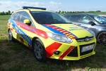 =Ford Focus als First Responder-Fahrzeug von MEDIE AMBULANZ OV KUPPENHEIM, gesehen bei der RettMobil 2022 in Fulda