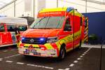 VW Carfter RTW Werkfeuerwehr Volkswagen Salzgitter am 08.05.26 auf der Rettmobil