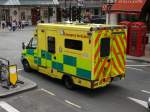 London am 16.07.2009, 'Ambulance'