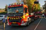 Volvo FMX, Schwerlastsattelzug, des GCDIs, war am Tag des Zivilschutzes in Diekirch zu sehen. 27.09.2026
