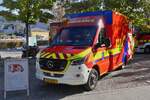 Mercedes Benz Sprinter, RTW, konnte am Tag de Zivilschutzes in Diekirch, unter die Lupe genommen werden.