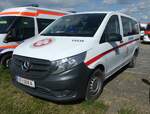 =MB Vito vom ASB Österreichs,  abgestellt auf dem Parkplatz der RettMobil 2022 in Fulda