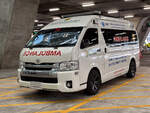 Toyota HiAce als Rettungswagen am Flughafen Bangkok Suvarnabhumi - 28.04.2023