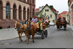 Der Kutschen-Kurso ist einer der Höhepunkte beim jährlichen ASCANIA Pferdefestival in Aschersleben.