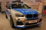 BMW X5 Polizei auf der Essen Motor Show 2015.