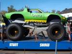 Monster-Car einer Auto Stuntshow am 21.10.2010 vor der Aachener Eissporthalle.