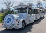 =der EGAPARK-EXPRESS unterwegs im EGA-Park in Erfurt, 04-2026