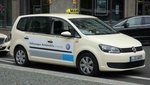=VW Touran als Taxi im Leipzig, Juli 2016