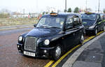 TX4 Hackney Carriage in Manchester.