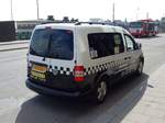 VW Caddy als Taxi in Stockholm am 21.05.18