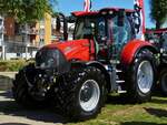 Case 150 Traktor, war in Ettelbrück bei der Landmaschinen Ausstellung ausgestellt. 02.07.2022