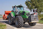 Traktor Deutz-Fahr 7250 TTV Warrior am 21.09.2020 in Boisheim.