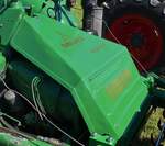 Motorhaube des Deutz Unisuper G  4001, Aufgenommen beim Gromperefest in Binsfeld.