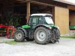 Deutz Fahr Traktor am 09.08.14 in Sulzberg-Ottacker